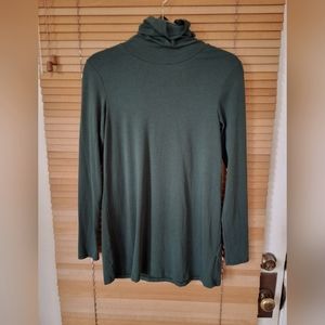 Peruvian Connection Katherine Tunic. Mallard green XS